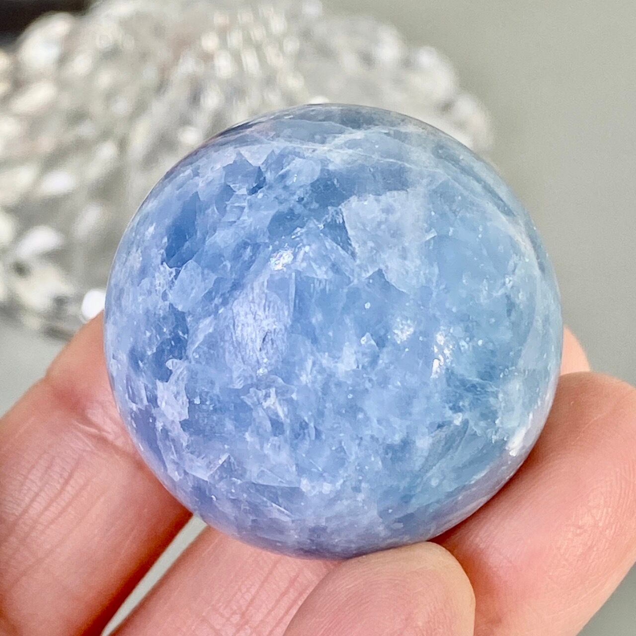 セレスタイトのスフィア Celestite Sphere SP2043 | PAY ID