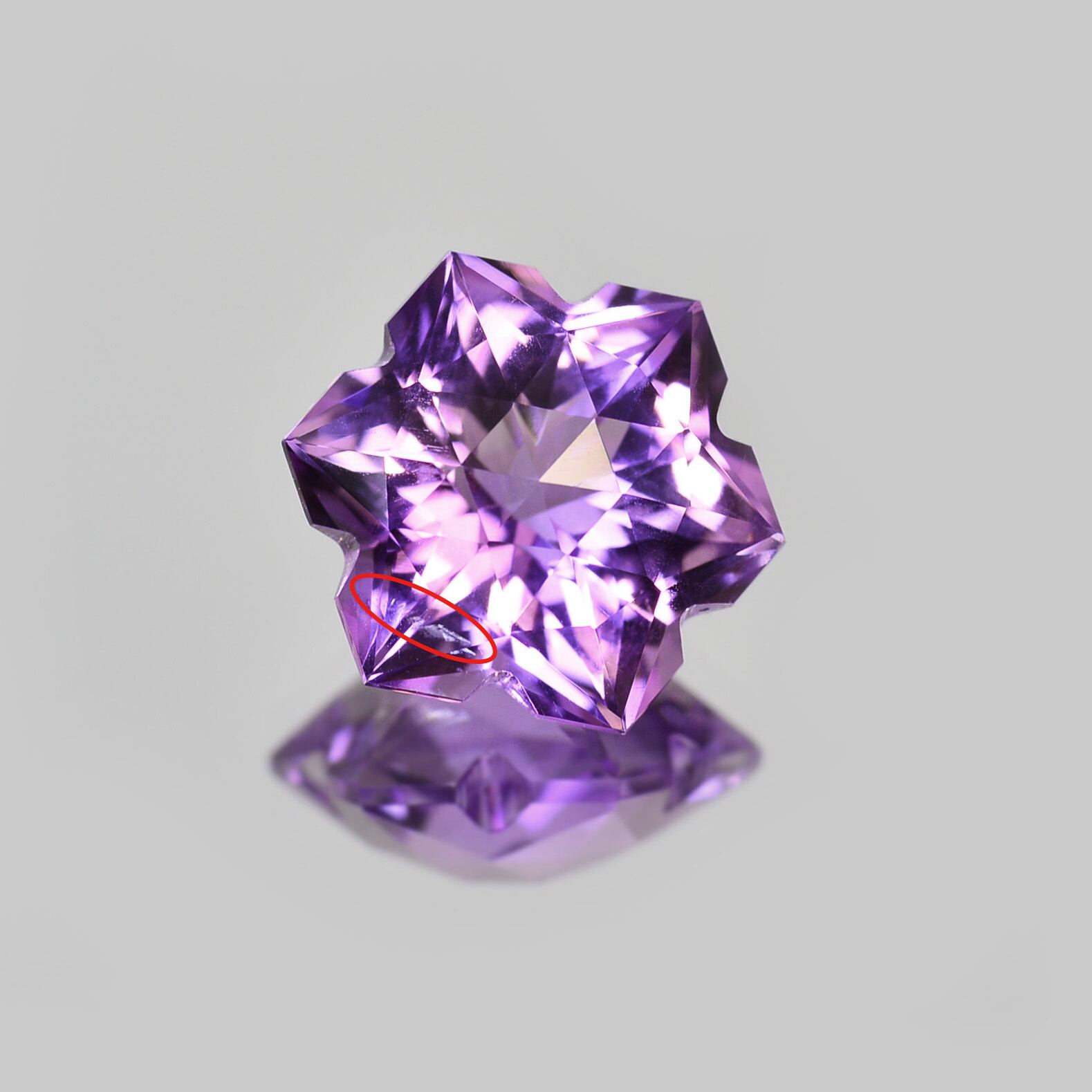 アメジスト 2.76ct ルース スノーカット | CheReine {シェレーヌ アメジスト 2.76ct ルース スノーカット | CheReine {シェレーヌ