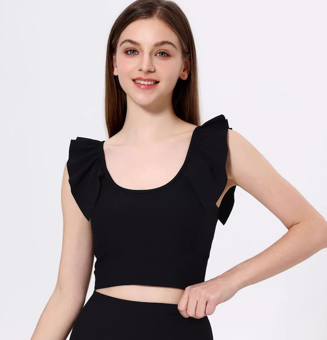 【送料無料】 ヨガウェア トップス 2色 ショート クロップド丈 半袖 フレア袖 フレアスリーブ Aライン フレア プルオーバー 薄手生地 可愛い 大人可愛い きれいめ シンプル カジュアル シック コンサバ 華やか 大人 上品 おしゃれ お洒落 こなれ感 高見え フェミニン ヘルシー スポーティ 無地 夏 レディース 女性用 30代 40代 部屋着 普段使い お出かけ 運動 ヨガ 部活 トレーニング ジム ジョギング ランニング フィットネス スポーツ ファッション コーデ スタイル 楽ちん 体型カバー