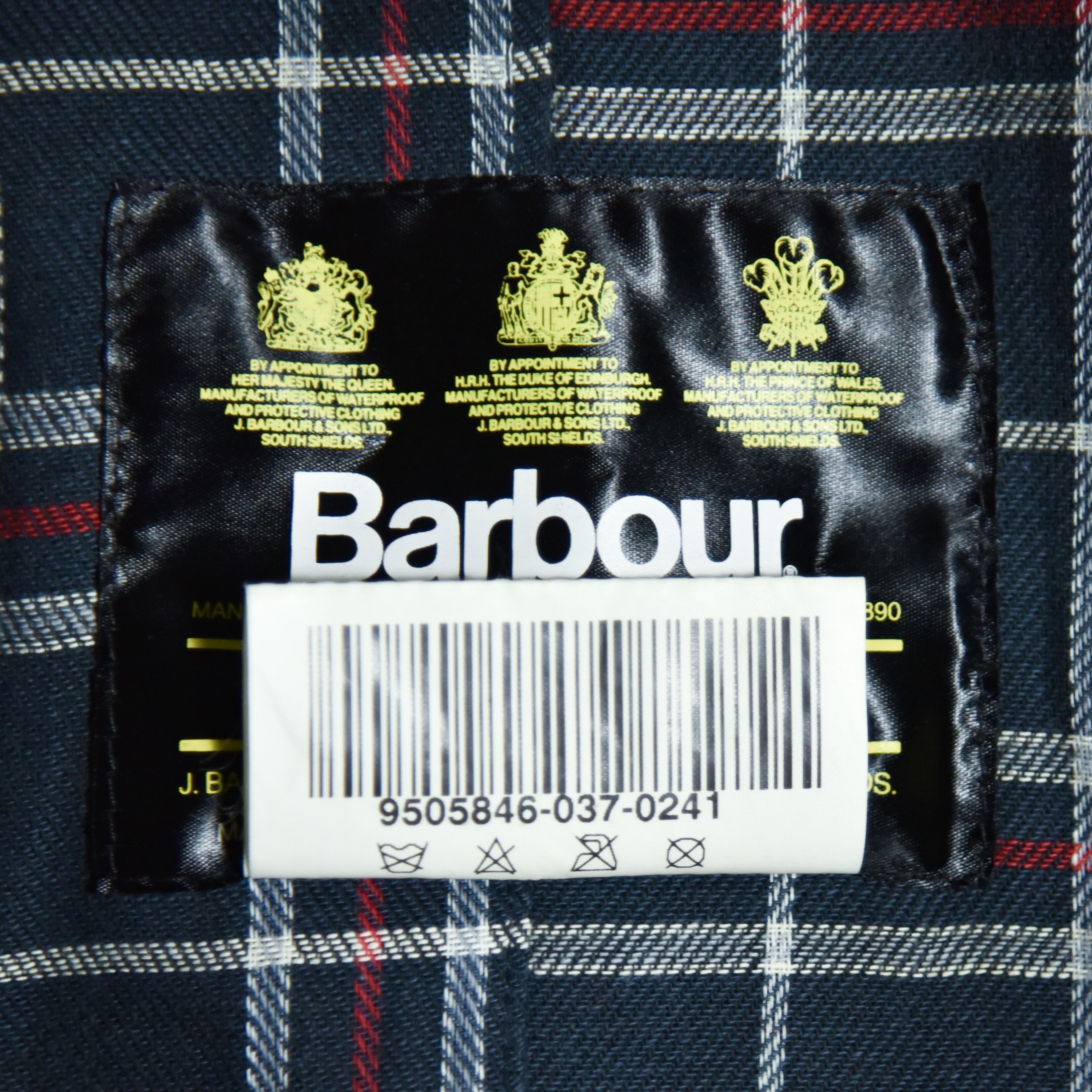 バブアークラシックタータン Barbour コート ジャケット ステンカラー 紺