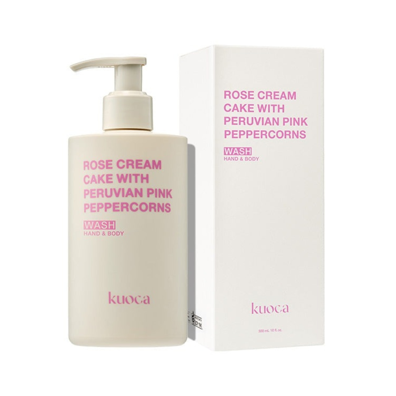 kuoca ハンド&ボディウォッシュ|ローズクリームケーキ