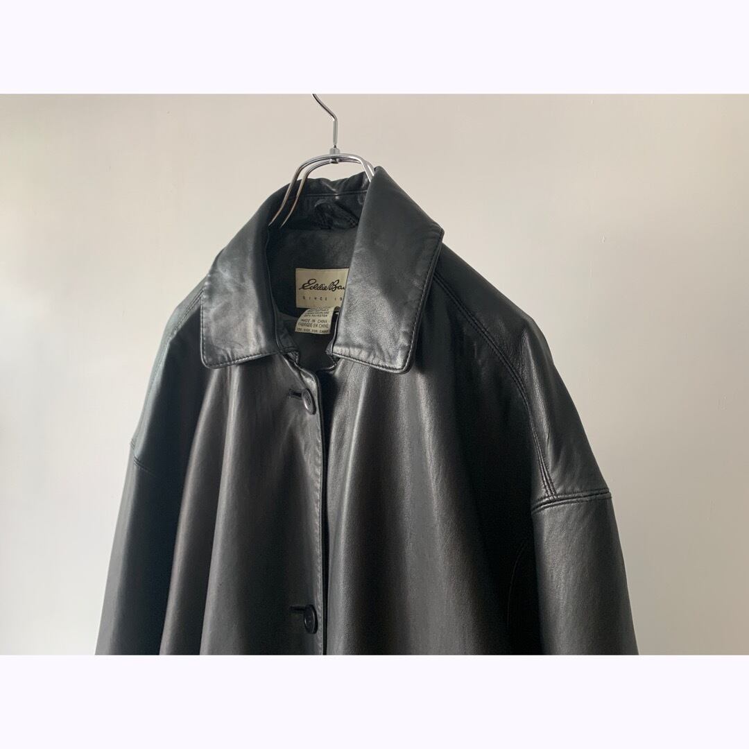 EddieBauer- leather car coat | ROOT online