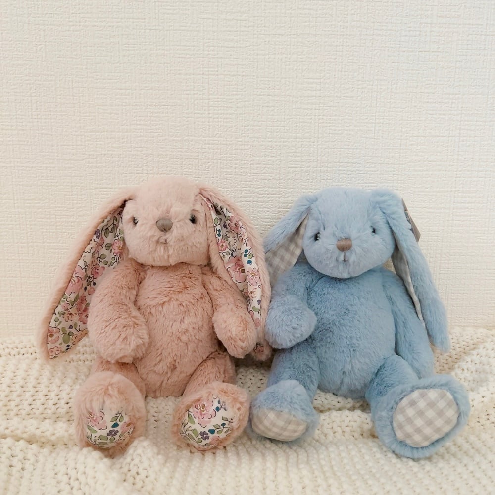 MON AMI ウサギ ぬいぐるみ 約30cm モナミ MON AMI バンバン バニー ブルー ぬいぐるみ 人形 おもちゃ