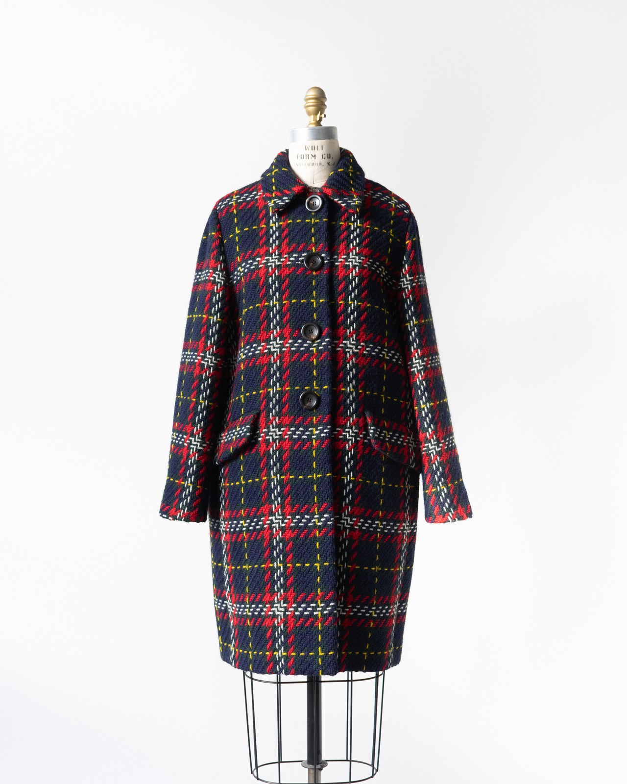 〈miu miu〉Soutien collar coat  MS1380 1PGG