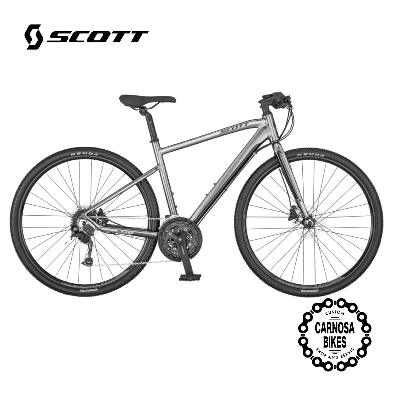 SCOTT】SUB CROSS J1 SILVER CHROME [サブクロス J1 シルバー 