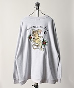 ATELANE tiger embroidery sweatshirts(A-GRY) 23A-24052