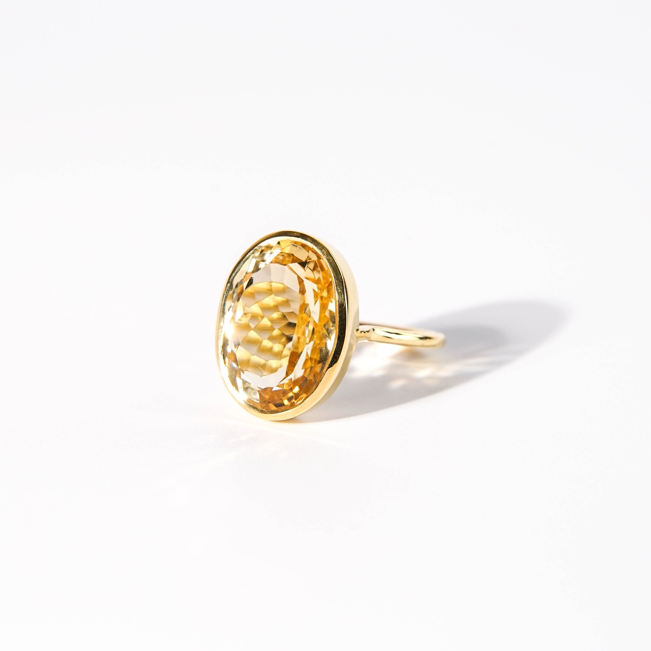 【14号】シトリン リング（グラン）