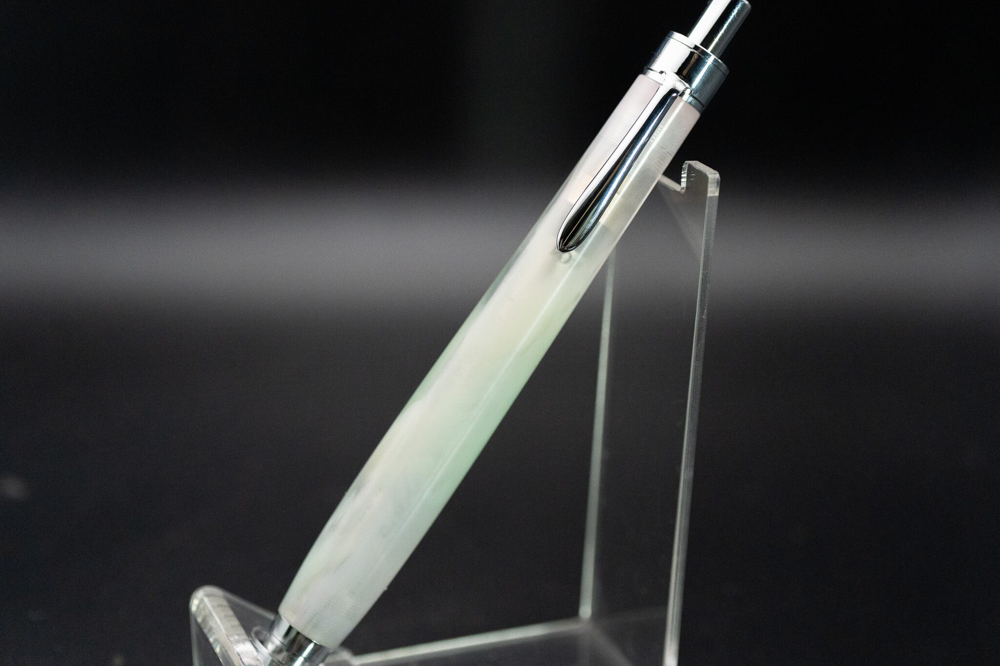 金杢犀 レジン シルバー金具 ボールペン 【公式通販】