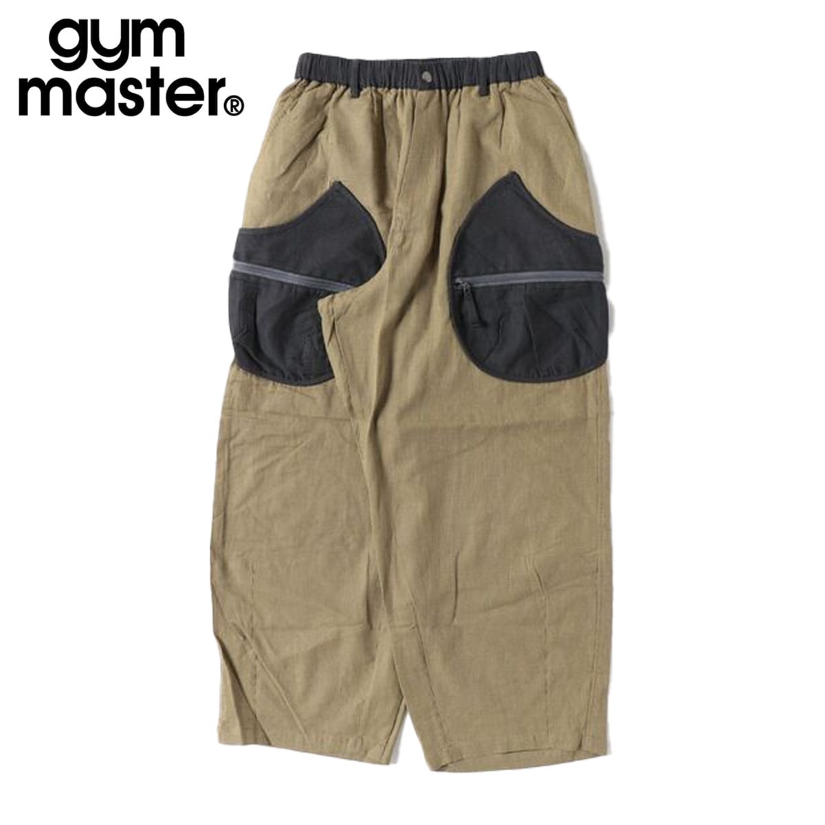 gym master ジムマスター ワッフルウィーブ ドロップポケットパンツ