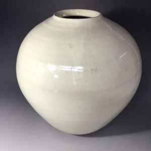 粉引き大壺