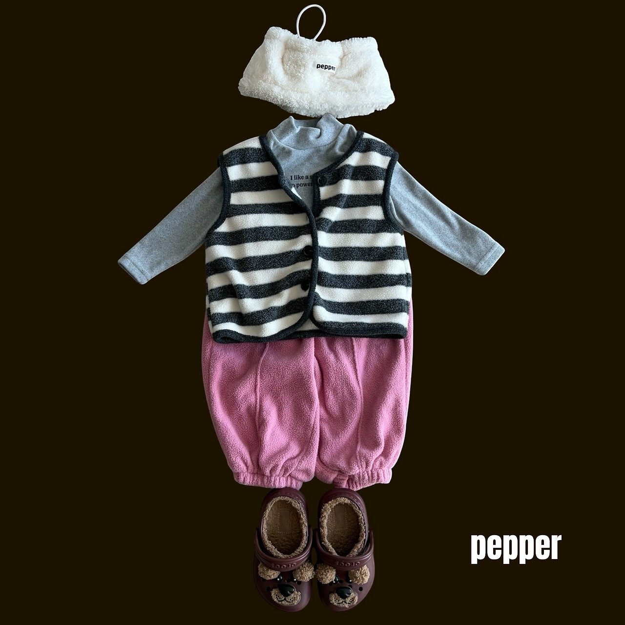 ペッパー / PEPPER / マルチウォーマー / 韓国子供服 / キッズ / 26winter〖取寄〗*FREE*