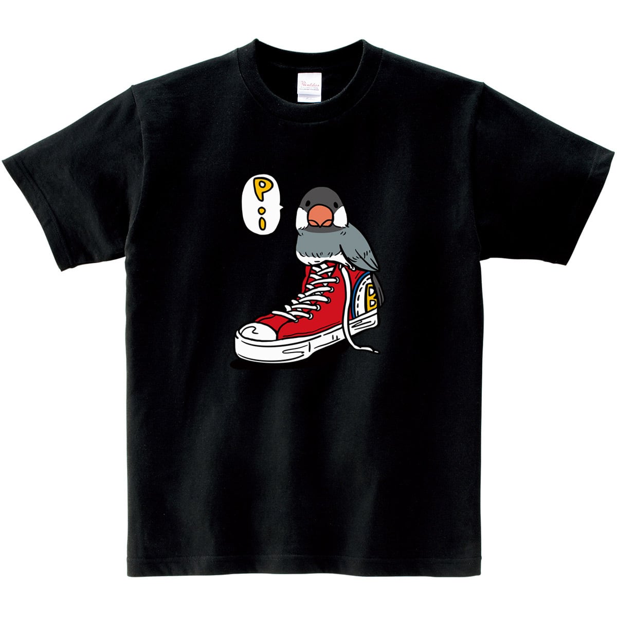 スニーカー 桜文鳥Tシャツ am72 おもしろtシャツ