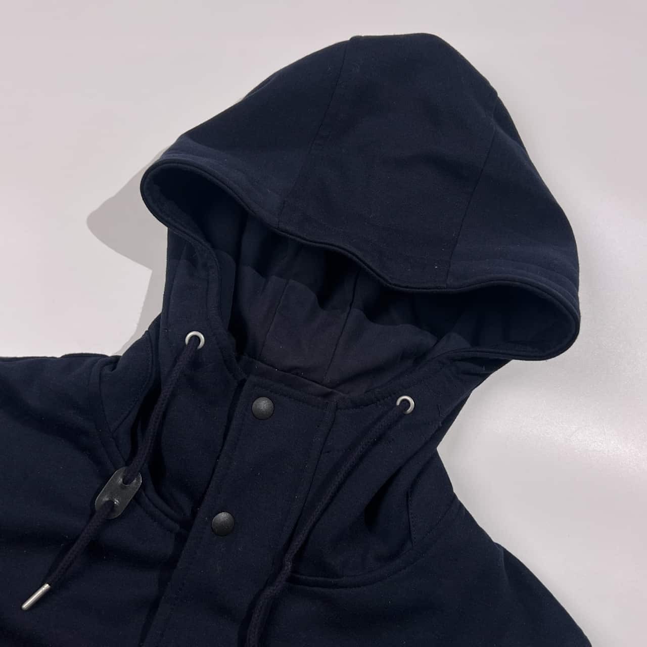 nano universe ナノユニバース マウンテンパーカー フード ジャケット M/ネイビー系 メンズ アウトドア