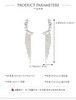 韓国風水滴デザインピアス｜ジンウェン