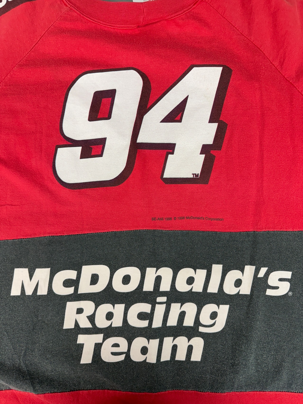 90s Bill Elliott MCDONALD'S RACING TEAM / made in usa・画像9