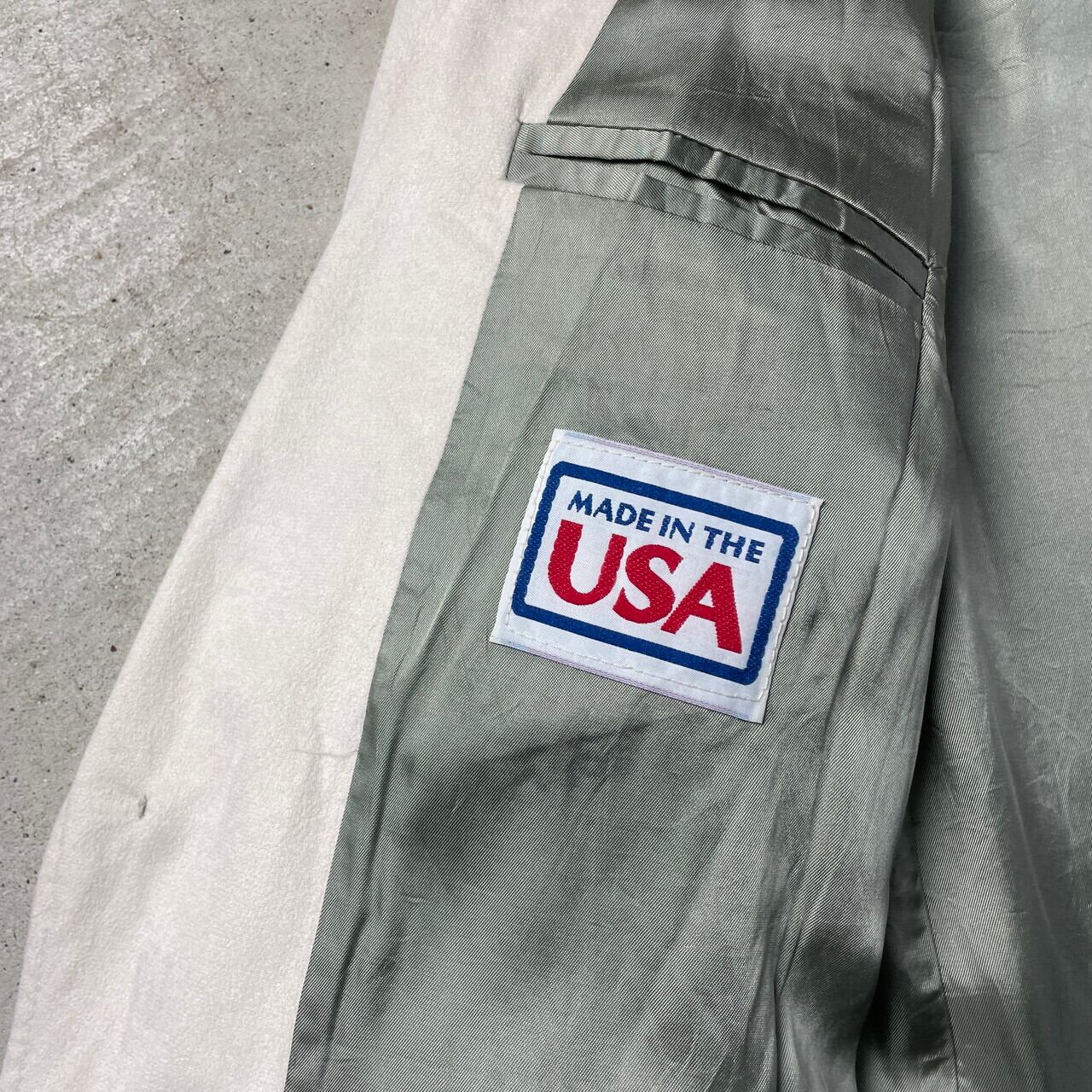 80年代 USA製 PIONEER WEAR テーラードジャケット ウエスタン メンズXL 