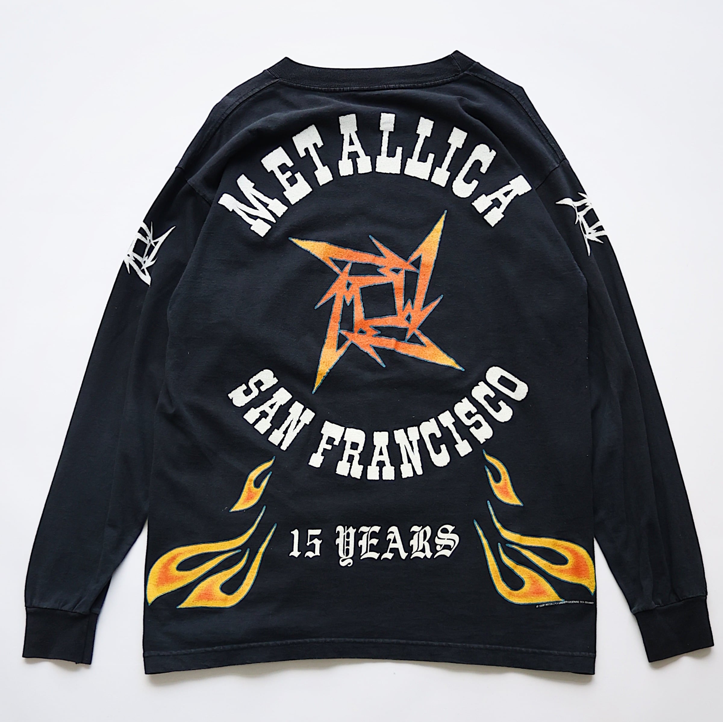1996 METALLICA SAN FRANCISCO 15 YEARS L/S TSHIRT