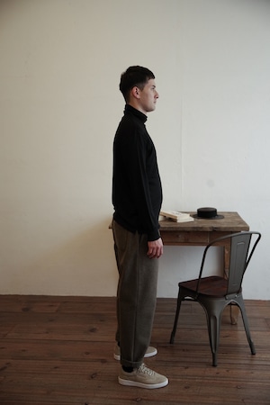 Super 120's Merino High Neck P/O