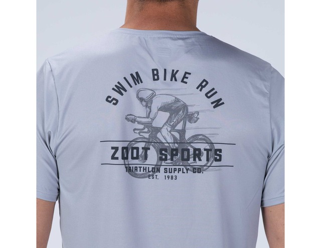 MEN RUN TEE (TRI SUPPLY)　メンズ　アスリート専用　Tシャツ　ZMR12082