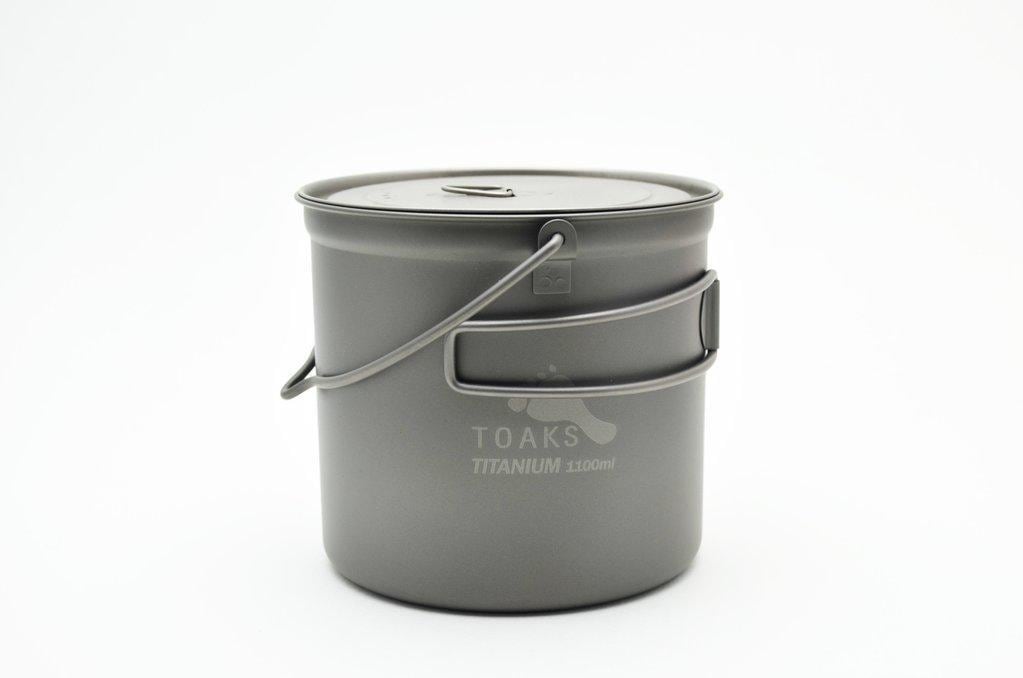 新品 Toaks Titanium Pots 1100ml