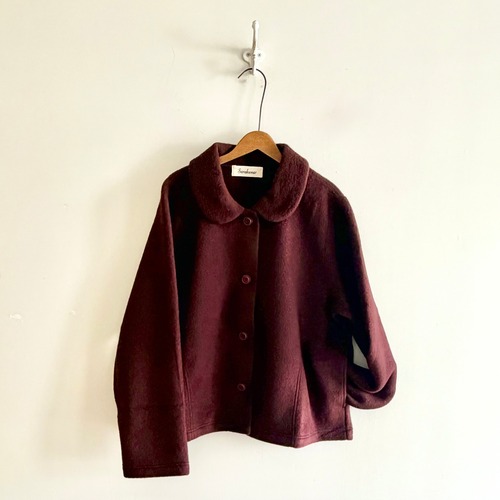 C91442 Fleece Round Collar Jacket