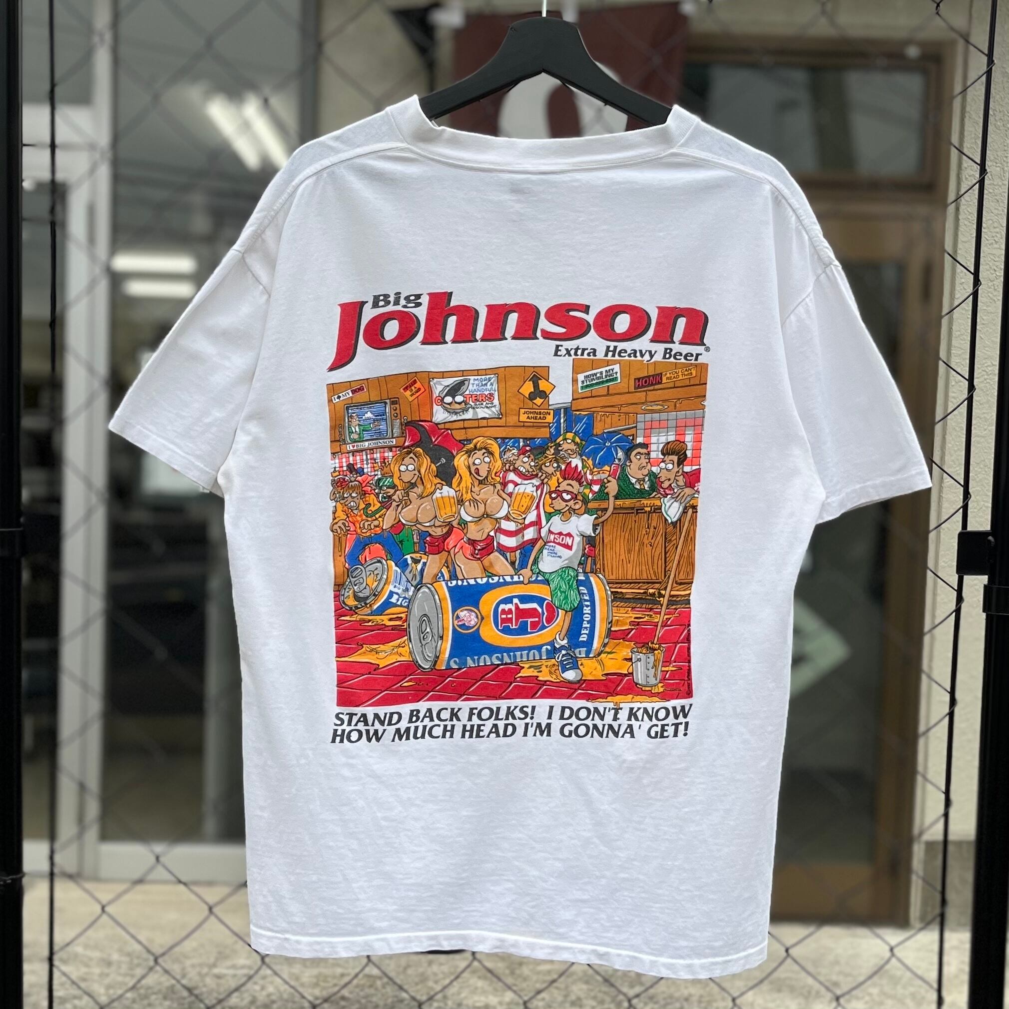 US ヴィンテージ 90s ビッグプリント シングルステッチ Tシャツ