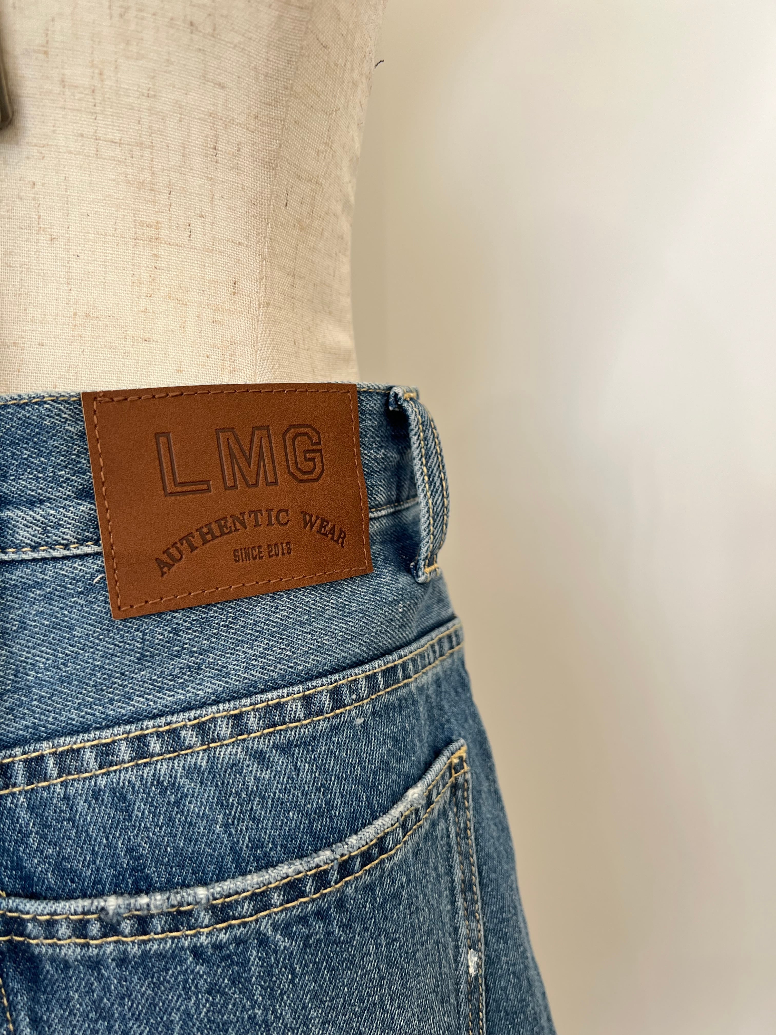 【LEMELANGE】ペンキングデニム　8613502