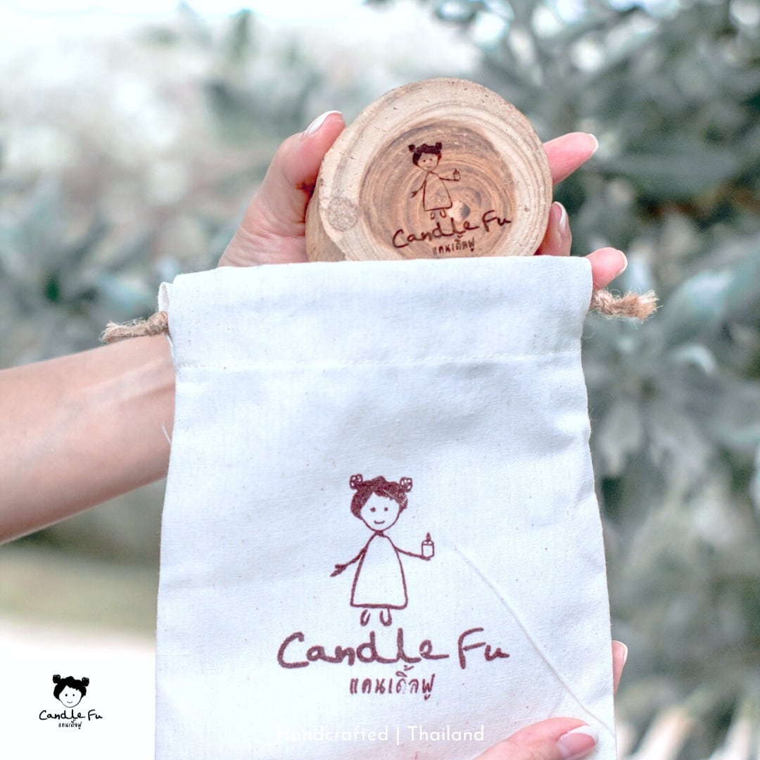 アロマ・キャンドル goma0805 Lサイズ アロマキャンドル ソイキャンドル 天然木の容器 タイ製 香り10