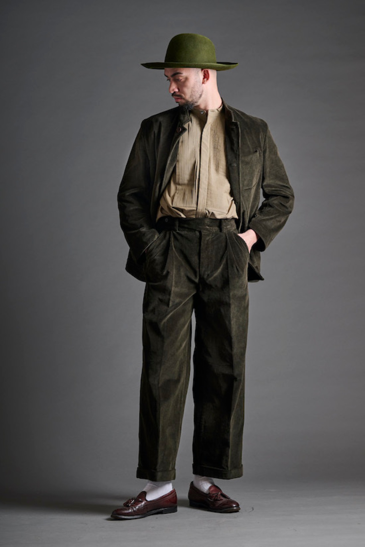 HaverSack ATTIRE 472604 スーピマコーデュロイマオカラージャケット