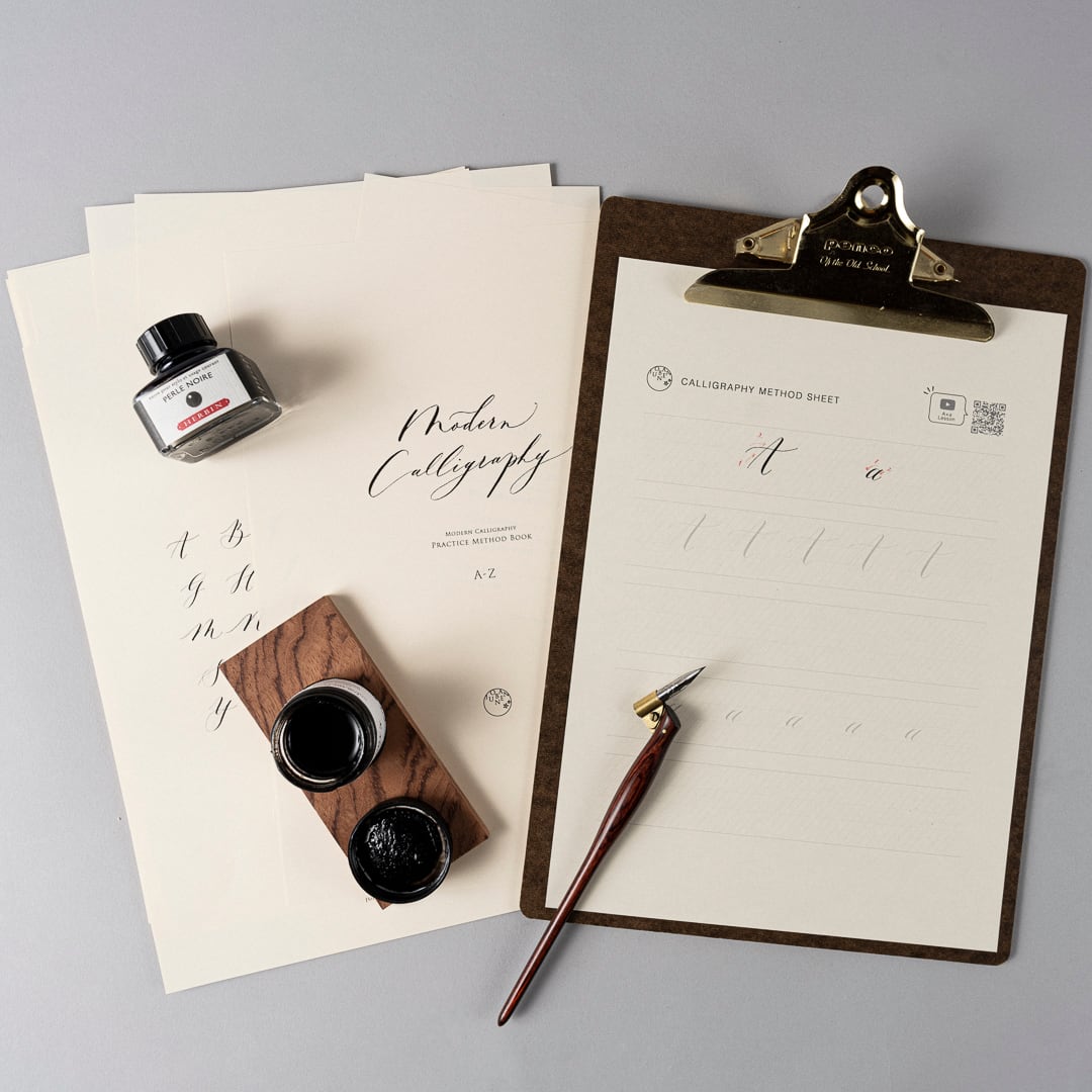なぞって上手くなるメソッドシート_A-Z【PDF】 | #モダンカリグラフィー | CG-MB1