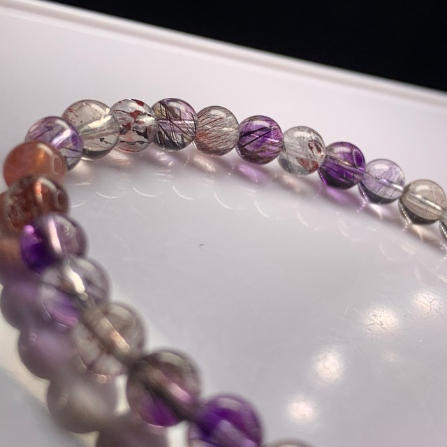 7エレスチャルクォーツブレスレット