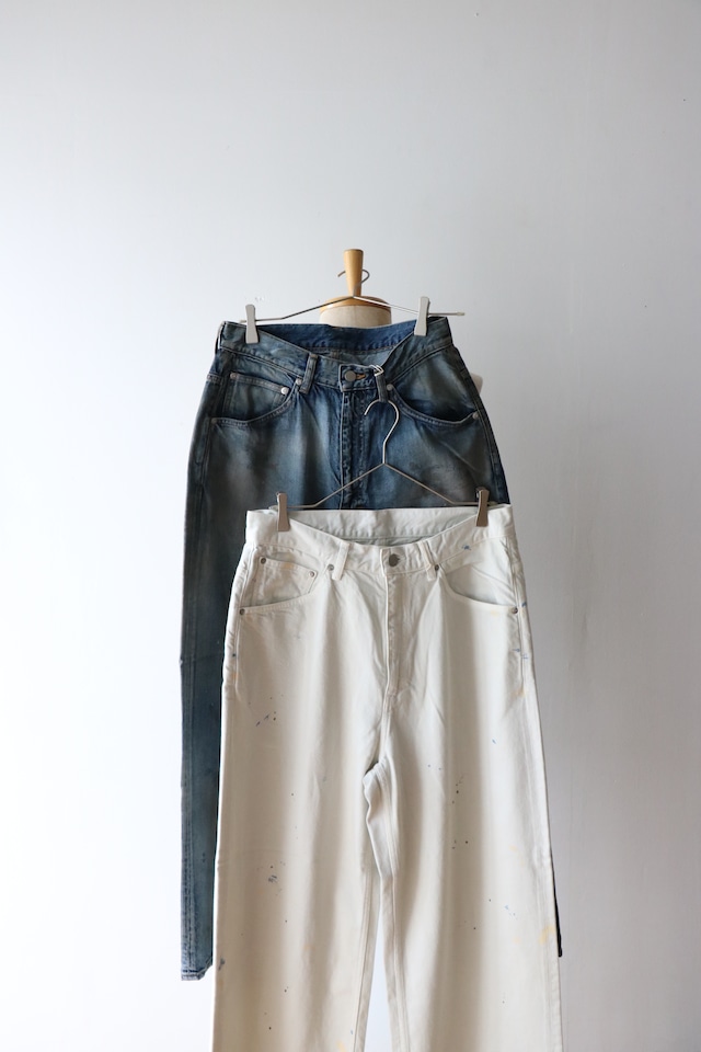 Ancellm  -STRAIGHT WIDE DENIM PANTS / ANC-PT146-A / アンセルム ストレートワイドデニムパンツ