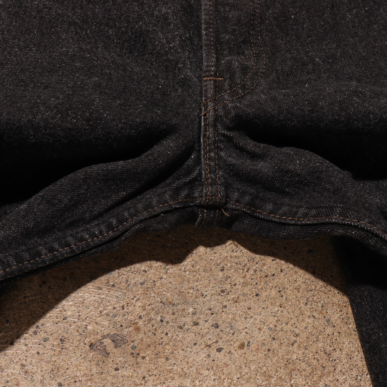 極美品 33×32 Levi’s 501 先染め USA 91年 毛羽立ち ブラックデニムパンツ