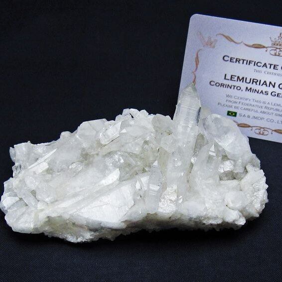 水晶 クラスター 原石 ブラジル ミナスジェライス州 コリント産 レムリアンシード 一点物 182-7889