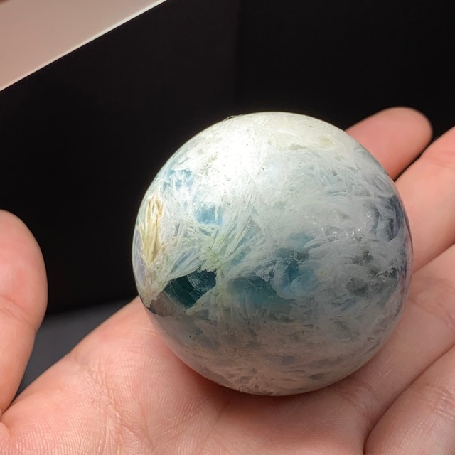 20.羽満開☆エンジェルフェザーフローライトスフィア