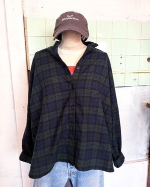 【DOPPLE&SCENT WOMEN】BW OVER SHIRT