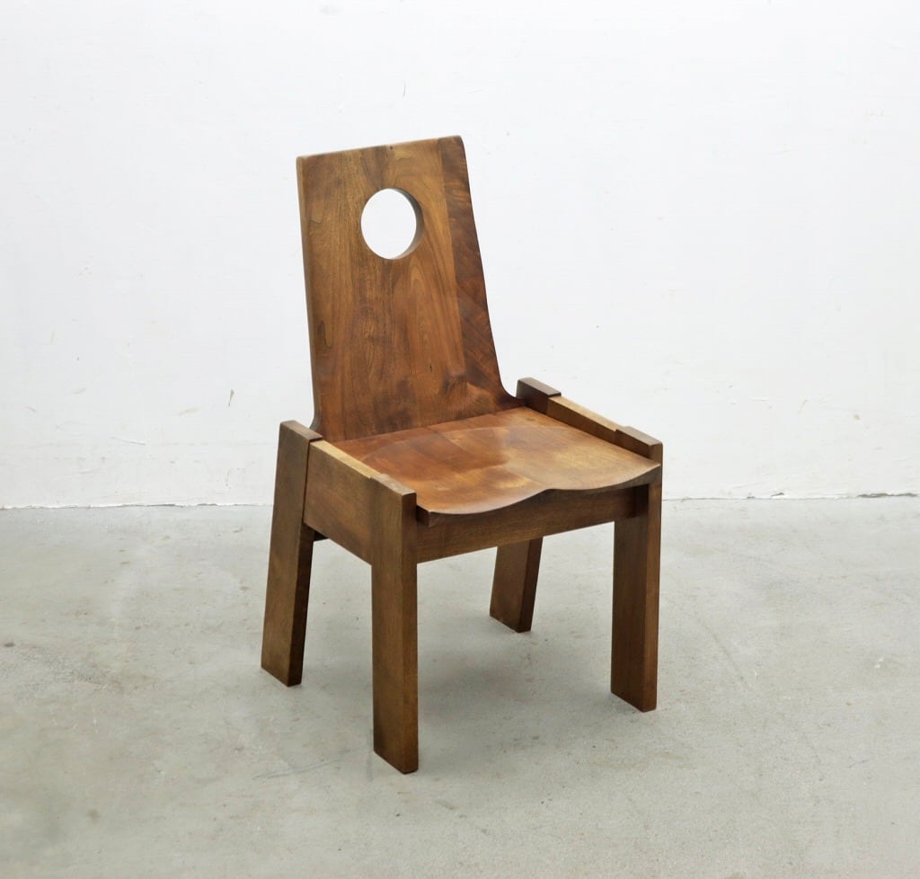 マルショウ オンダ ウォールナット 無垢材 ダイニングチェア 椅子 モダン 1 MARUSHO マルショウ ONDA オンダ ウォールナット 無垢材 ダイニング