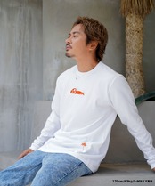 【#Re:room】3D LOGO EMBROIDERY LONG SLEEVE［REC706］