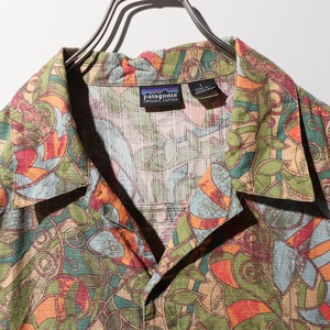 極美品 L ACシャツ 99年 魚 Patagonia パタゴニア アロハシャツ