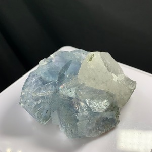 希少カラー スカイブルーフローライトクラスター