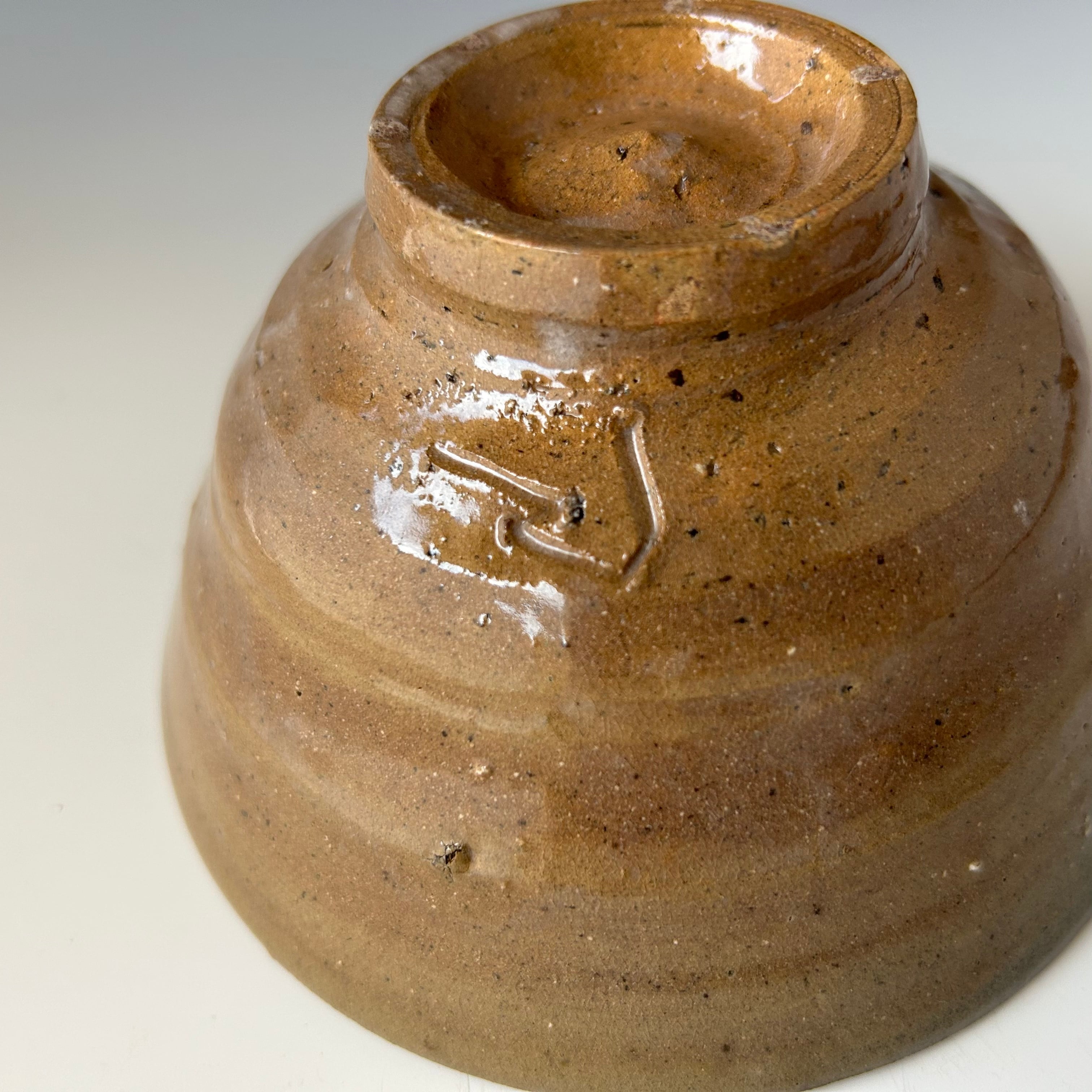 茶道具 新高麗 茶碗 銘「千代の友」堀内宗完宗匠書付 駕洛窯 清水日呂