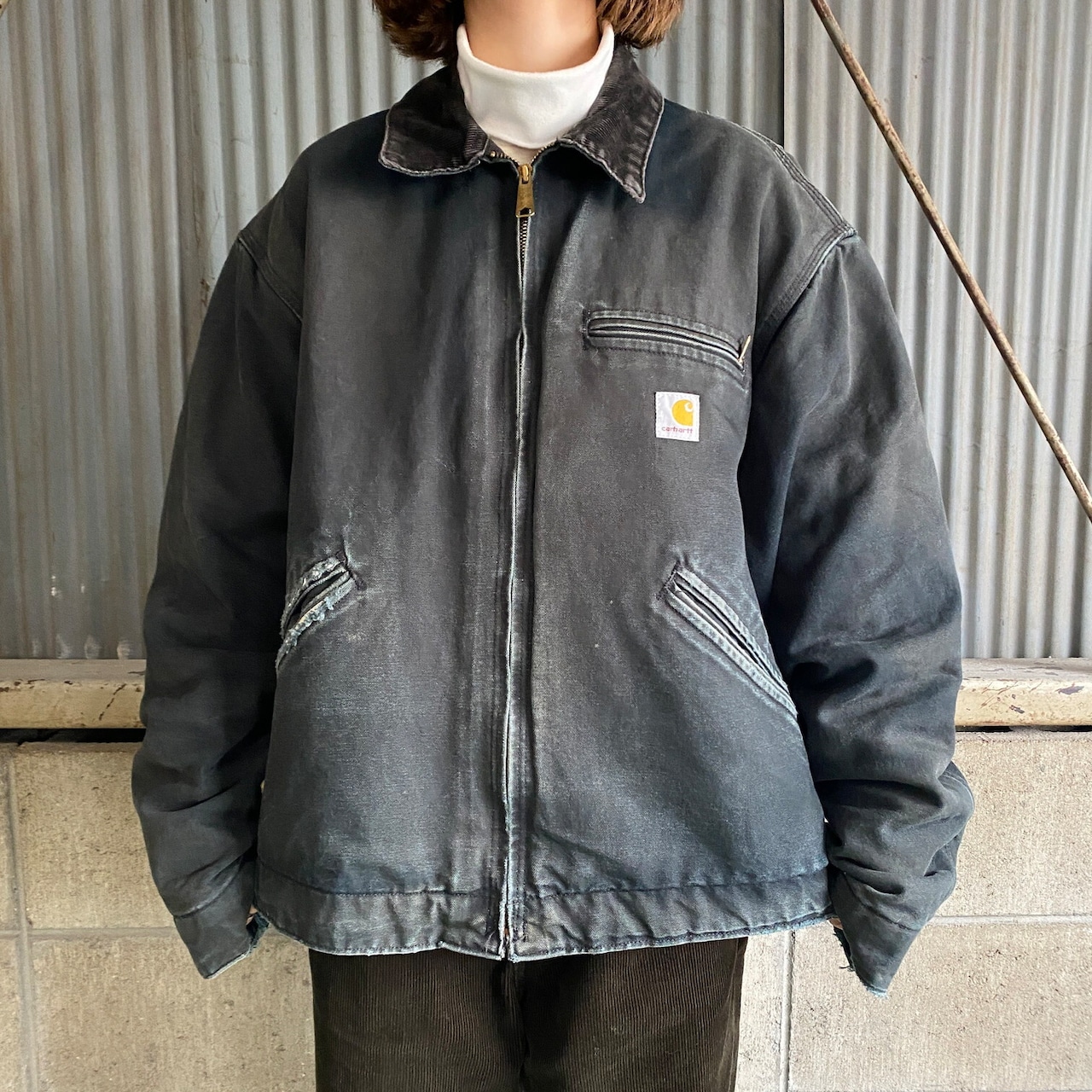 ビッグサイズ USA製 90年代 Carhartt カーハート デトロイトジャケット 