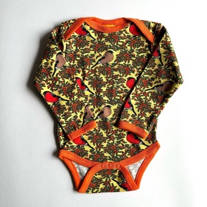 DUNS Long Sleeve Body Bullfinch【74cm】Yellow Cream