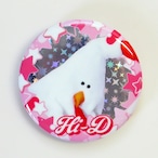 実写･末っ子ハイディのホログラム缶バッジ（4.4cm）