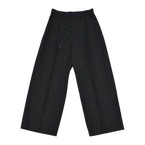 【JUUN.J】Wide Wool Flannel Pants(BLACK)