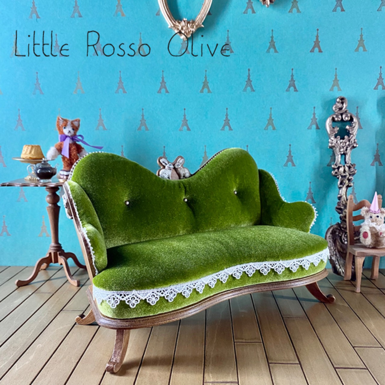 ドールソファ M　Little Rosso Olive・リトル ロッソ オリーブ