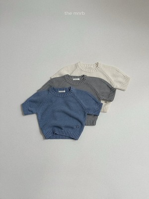 【予約】Emblem 3_4 Sleeve Knit / minirobe