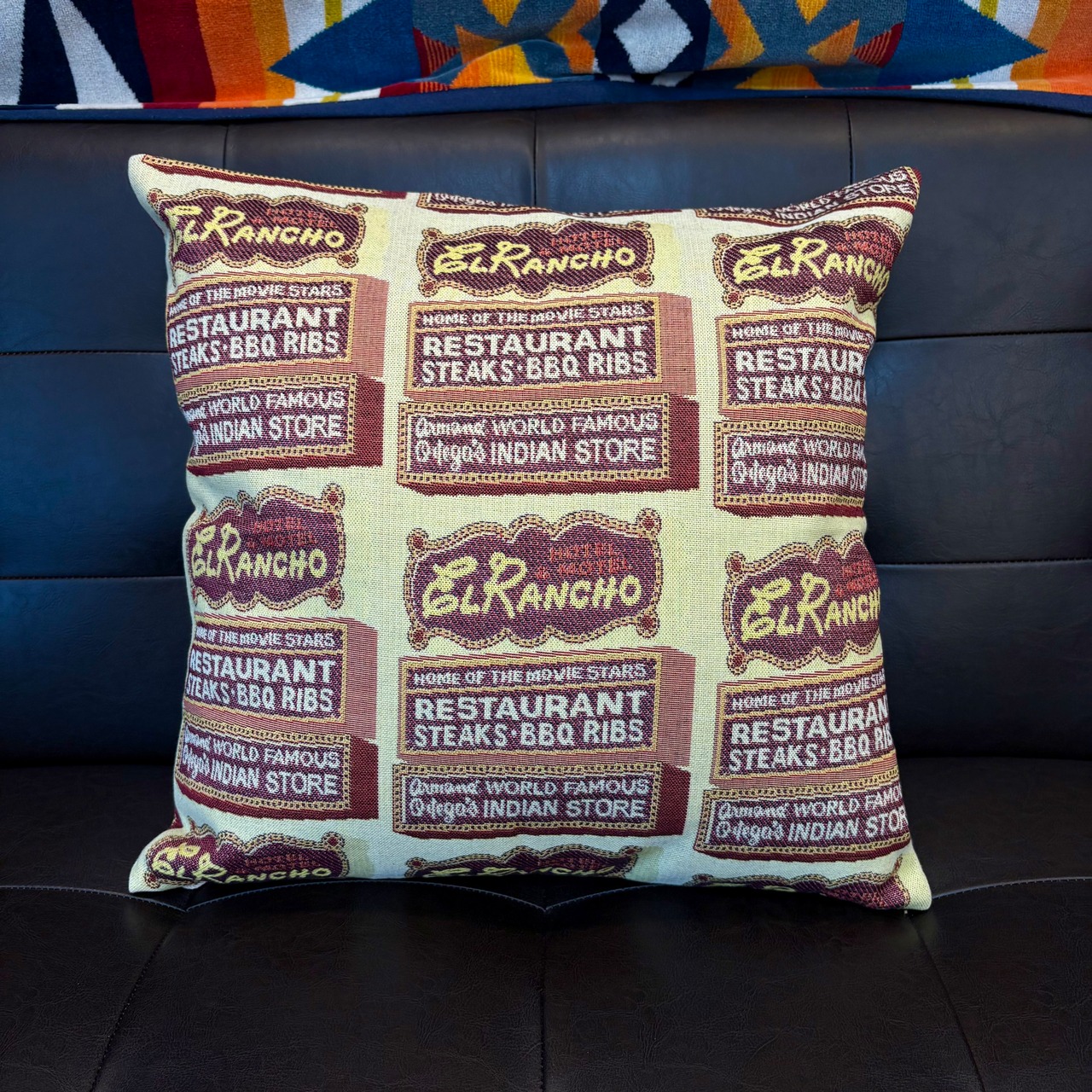 ツイタチ【TUITACI】OLD WESTERN GOBELIN CUSHION - 3