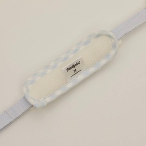 【予約】[ thesallyslaw ] Bailey cushioning collar｜Powder Blue Check