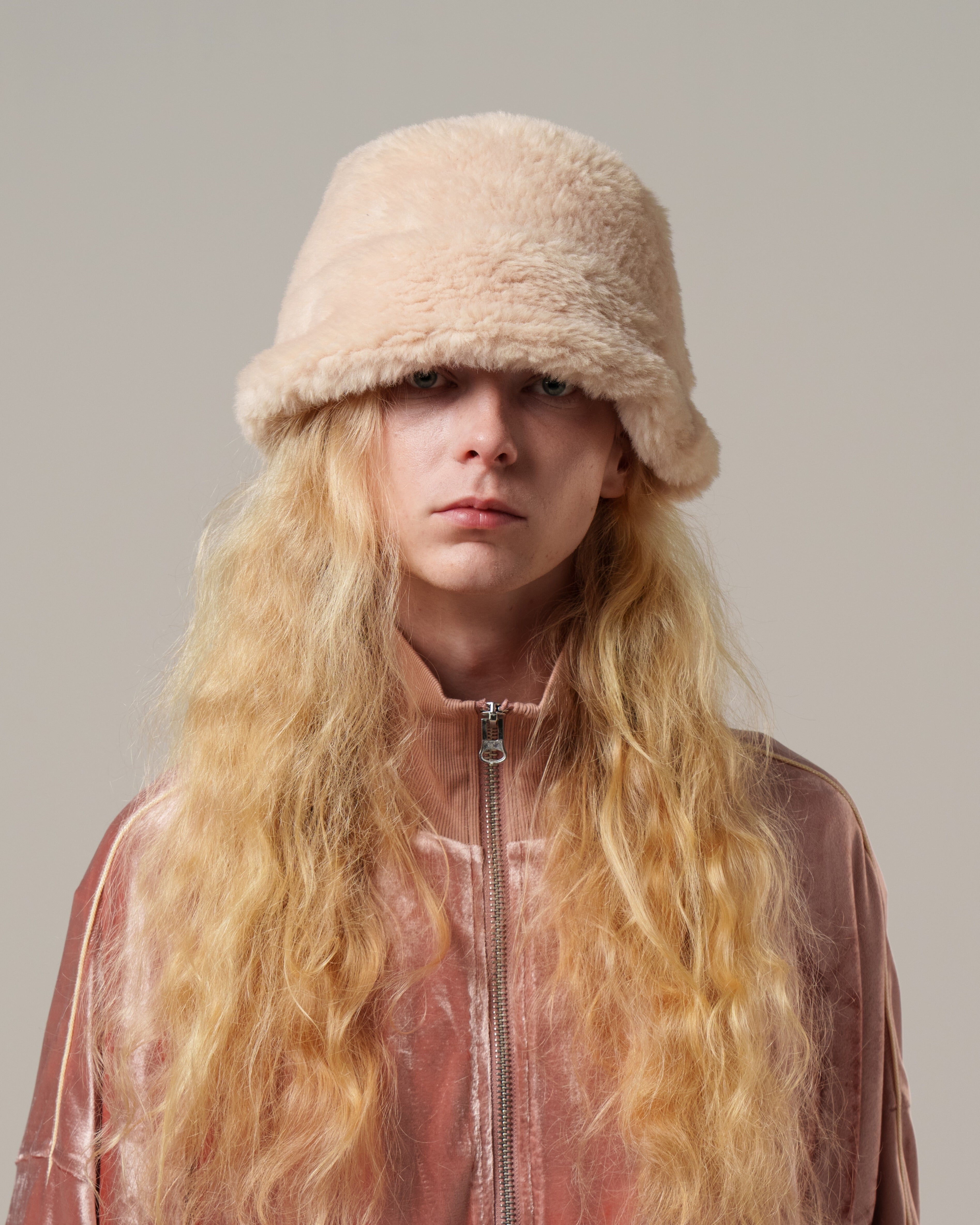 【12月末〜1月予定】Fur Bucket Hat/Leopard/Natural
